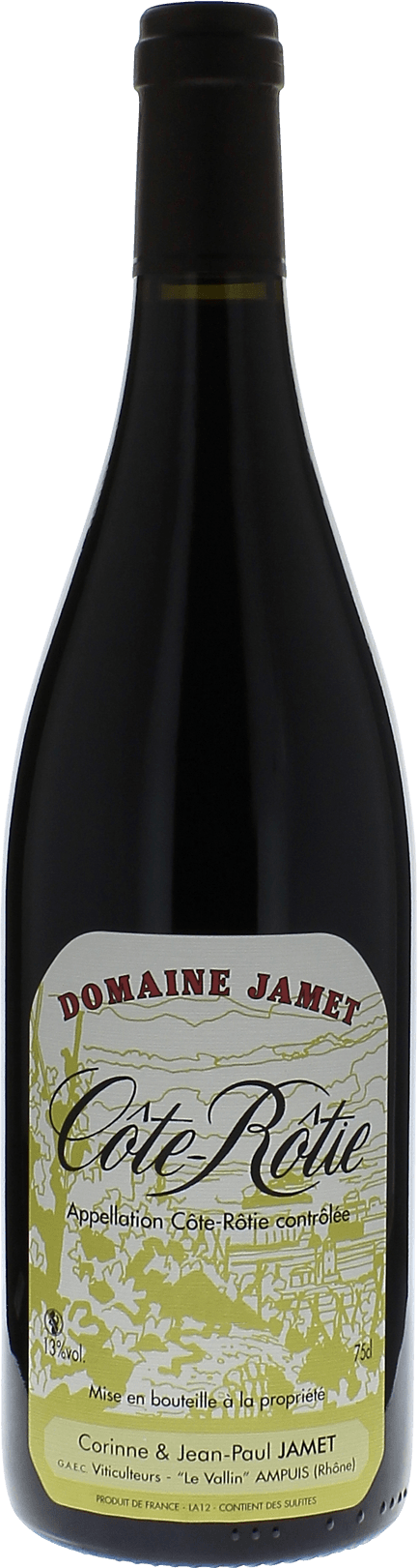 Cte rotie cte brune jean paul et loic jamet 2018  Cte Rotie, Valle du Rhne Rouge
