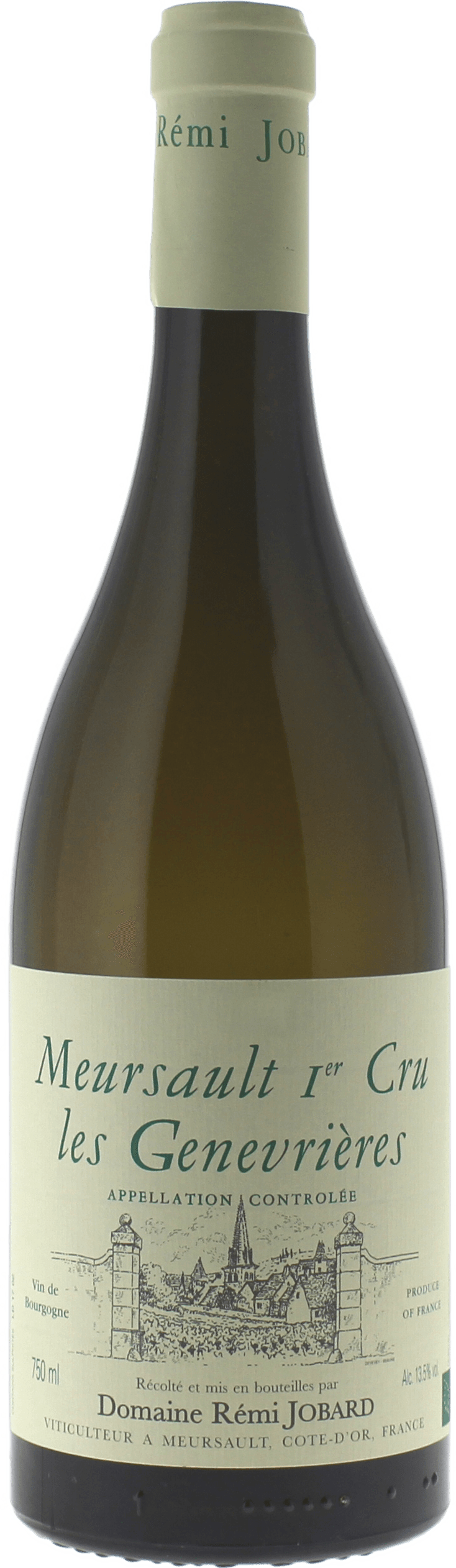 Meursault 1er cru genevrires 2019 Domaine JOBARD Rmi, Bourgogne blanc
