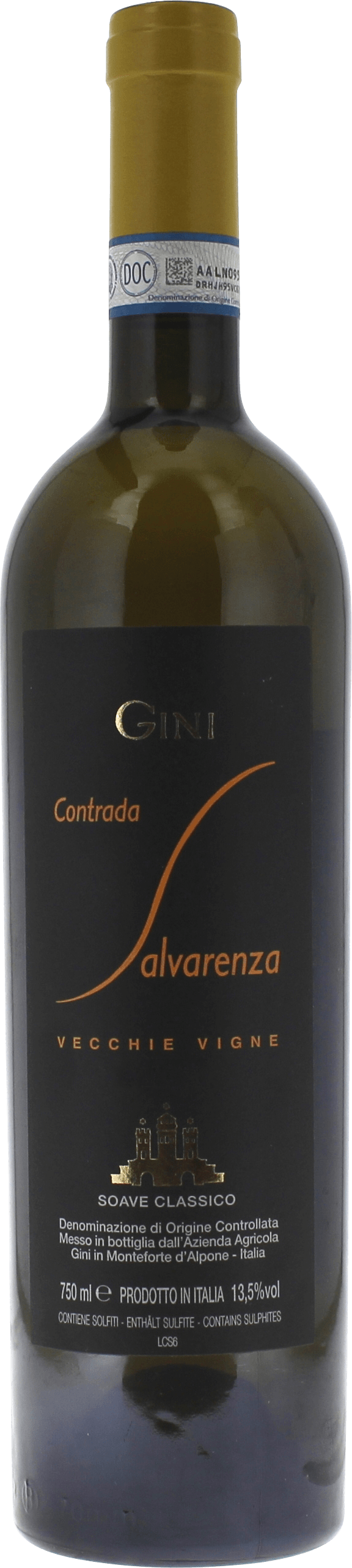 Gini - contrada salvarenza garganega - soave classico 2014  Italie, Vin italien