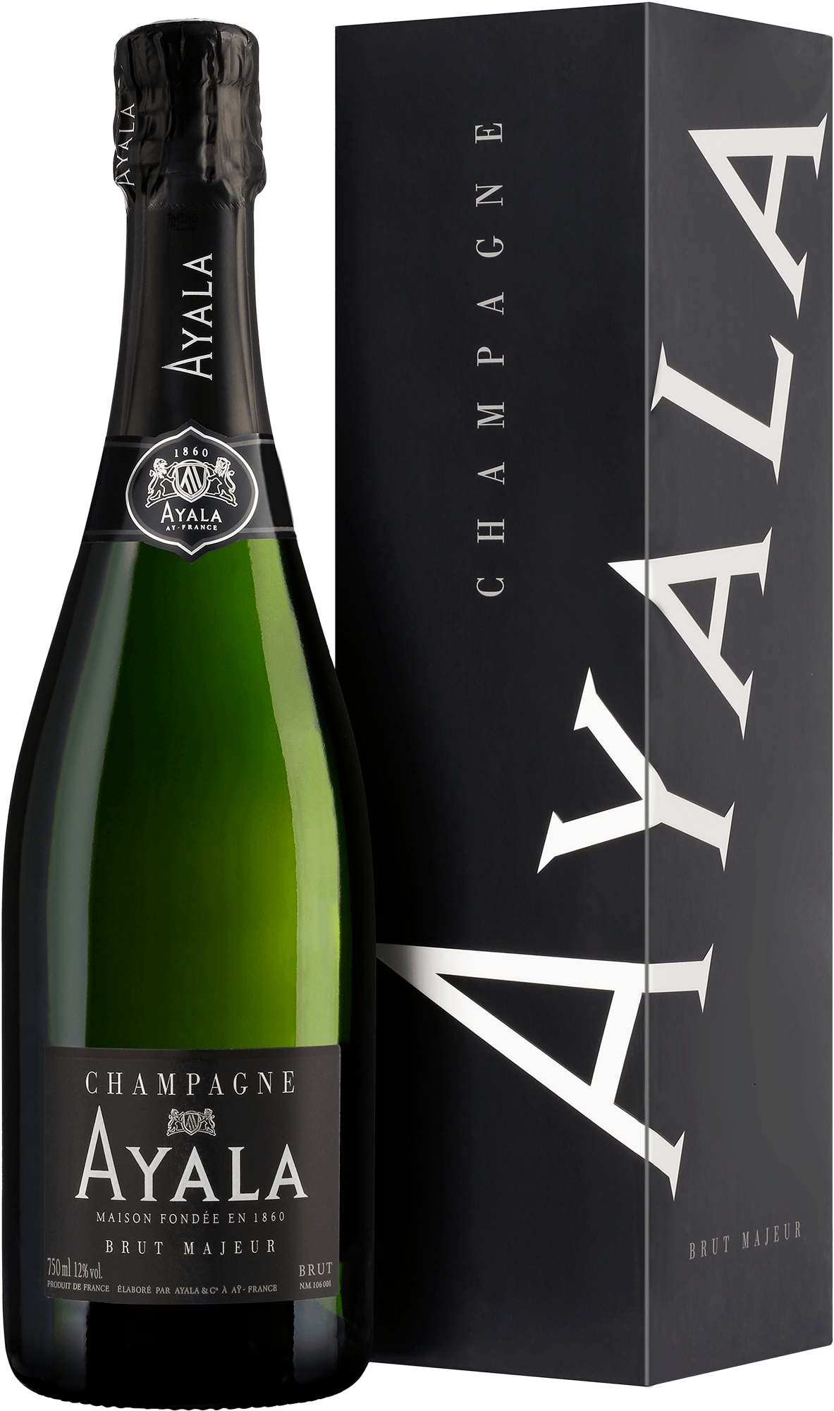 Ayala brut majeur en �tui  Ayala, Champagne