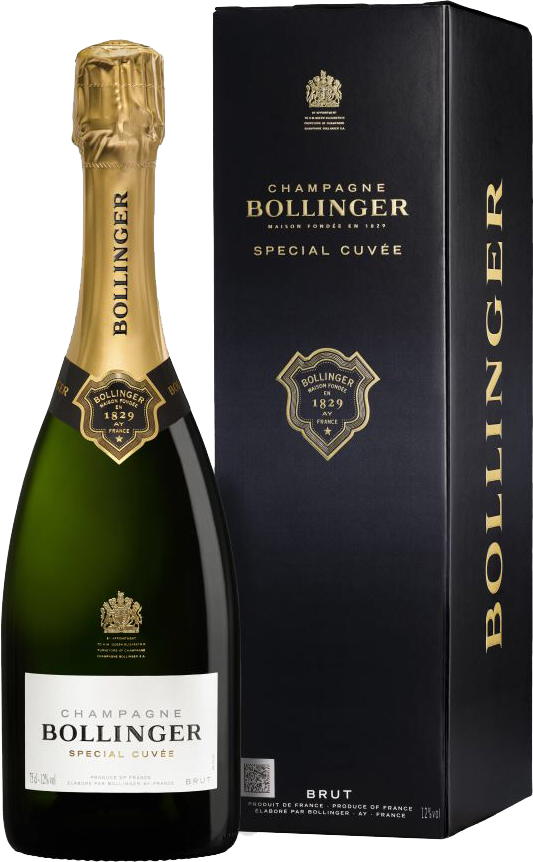 Bollinger brut spcial cuve 007 en tui noir  Bollinger, Champagne