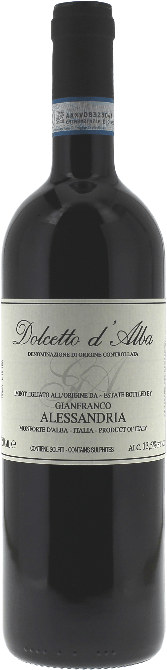 Alessandria gianfranco - dolcetto d'alba 2020  Italie, Vin italien