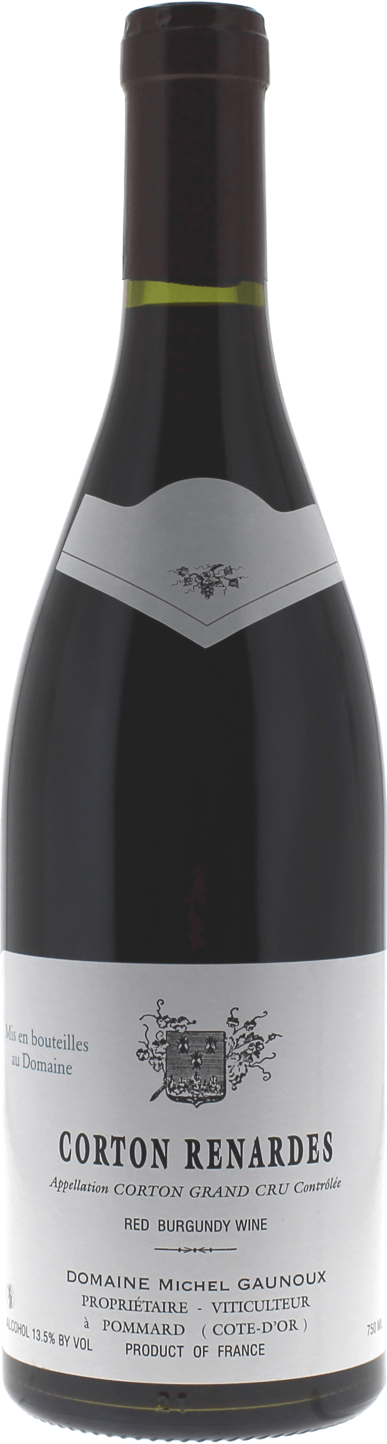 Corton renardes 2018 Domaine GAUNOUX Michel, Bourgogne rouge