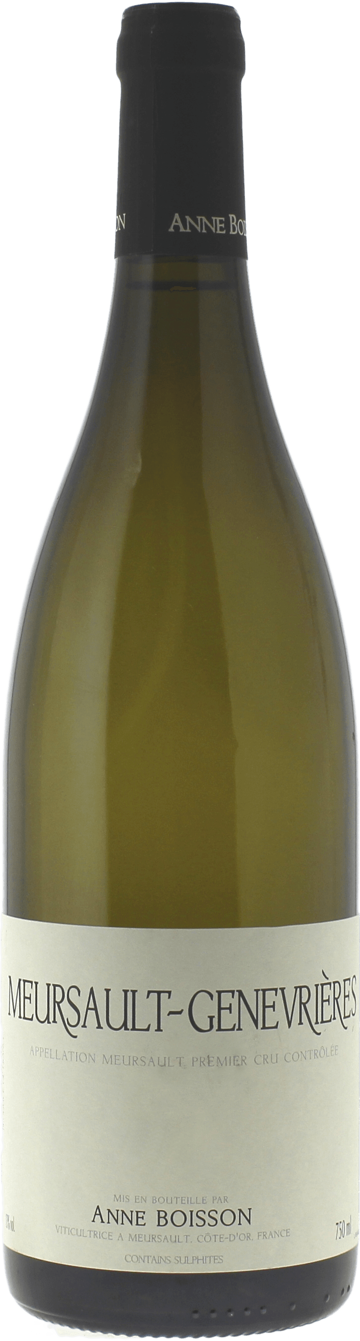 Meursault 1er cru genevrires 2018  BOISSON Anne, Bourgogne blanc