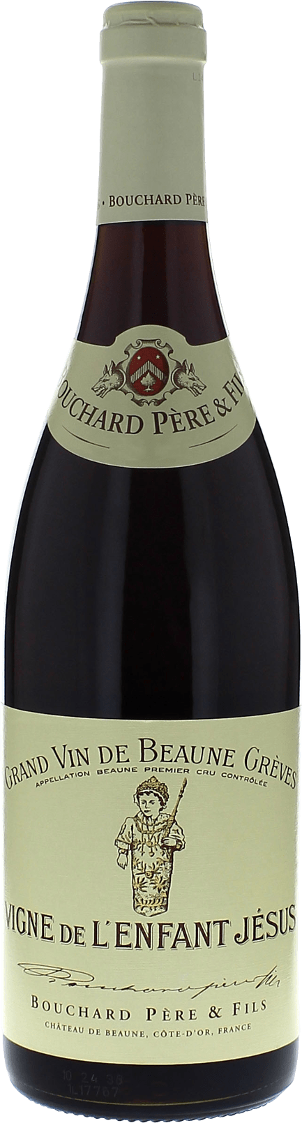 Beaune 1er cru grves vignes de l'enfant jsus 2020  BOUCHARD Pre et fils, Bourgogne rouge