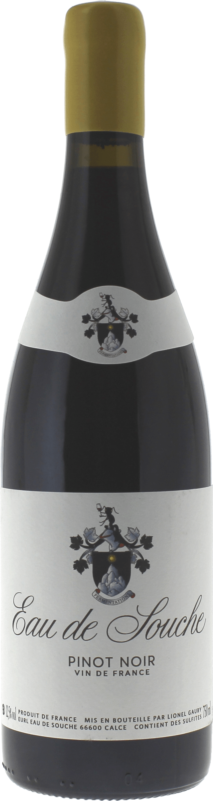 Eau de souche pinot noir lionel gauby 2020  Vin de France, Languedoc