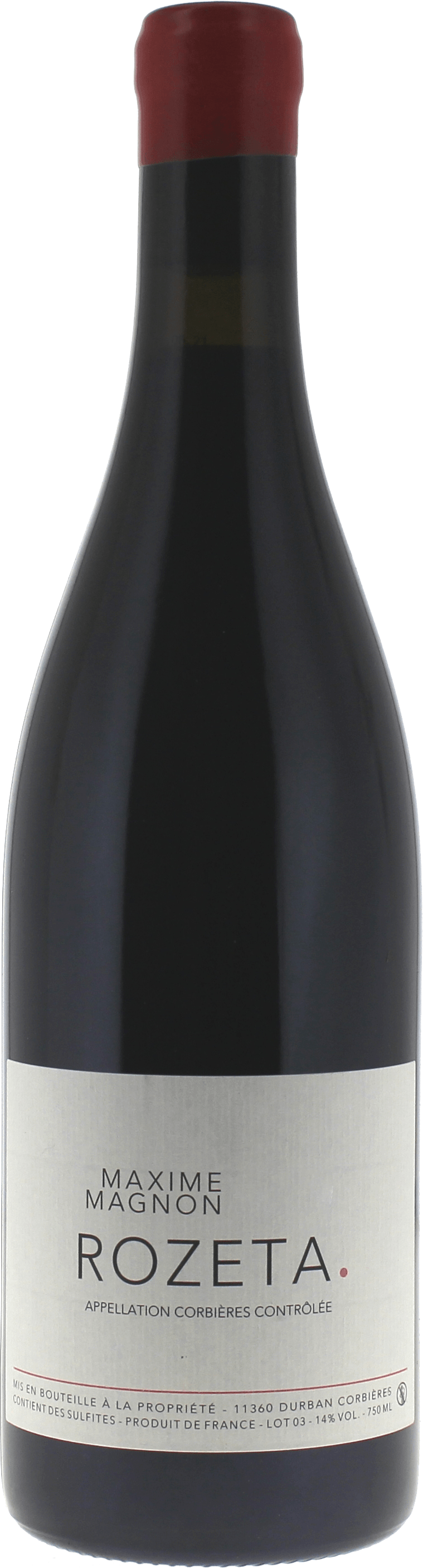 Rozeta domaine maxime magnon 2021  AOC Corbires, Languedoc