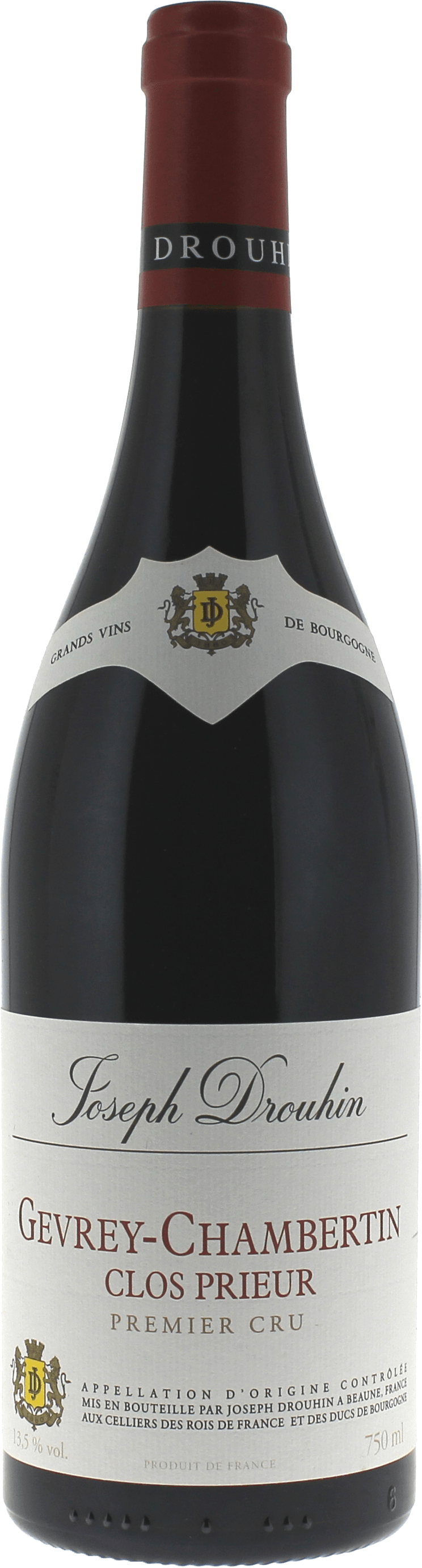 Gevrey chambertin 1er cru clos prieur 2018 Domaine Joseph DROUHIN, Bourgogne rouge