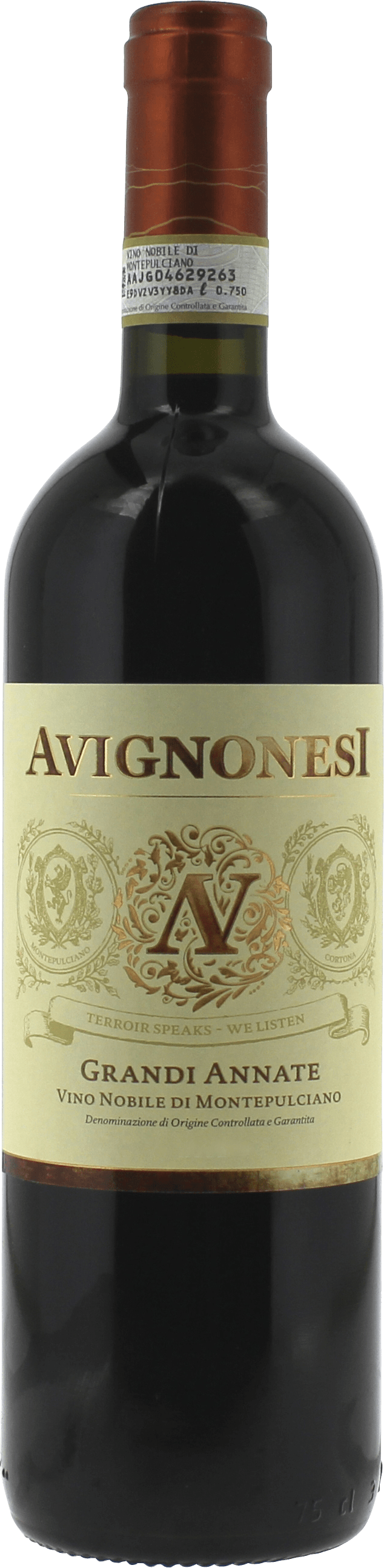 Avignonesi -  vino nobile prugnolo gentile 2017  Italie, Vin italien
