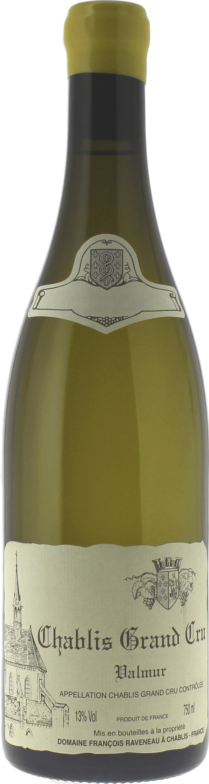 Chablis grand cru valmur 2019  RAVENEAU, Bourgogne blanc