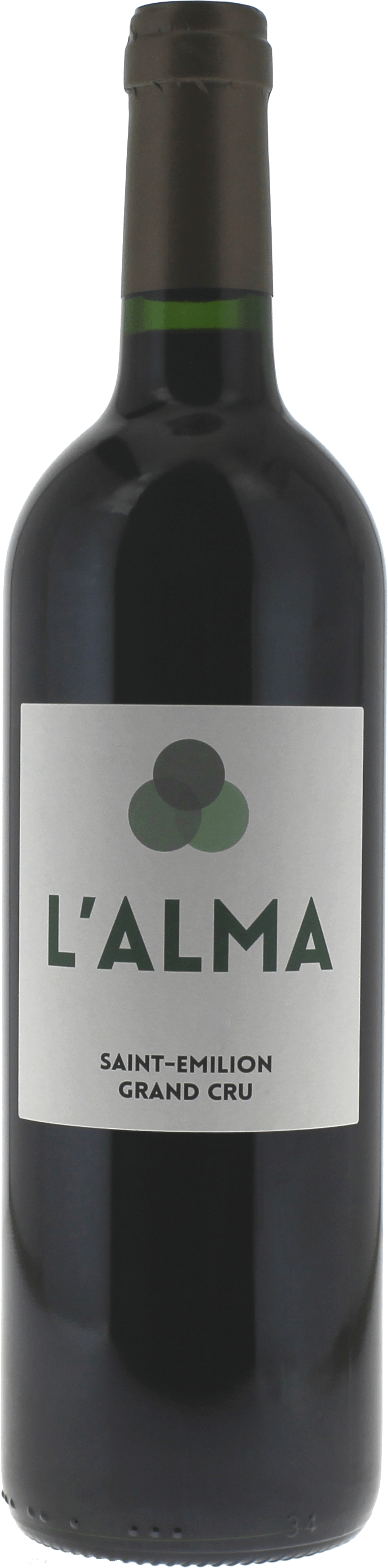 L'alma 2018 Saint Emilion Grand Cru Saint-Emilion, Bordeaux rouge