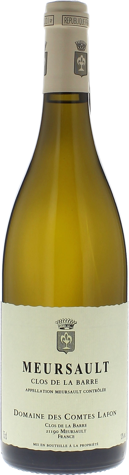 Meursault clos de la barre 2020 Domaine Comtes LAFON, Bourgogne blanc