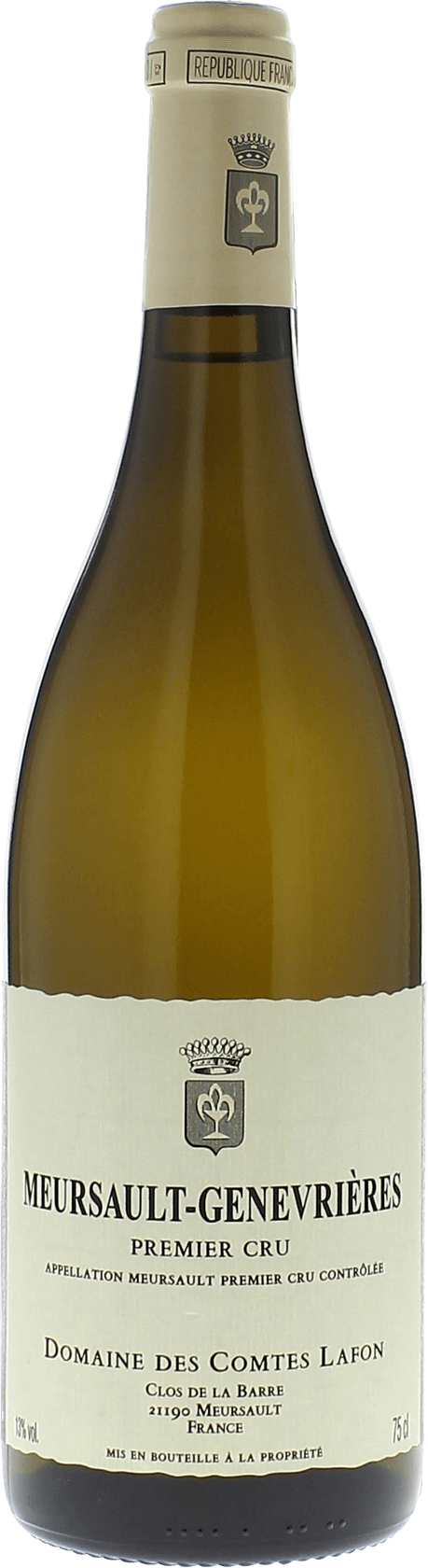 Meursault genevrires 1er cru 2020 Domaine Comtes LAFON, Bourgogne blanc