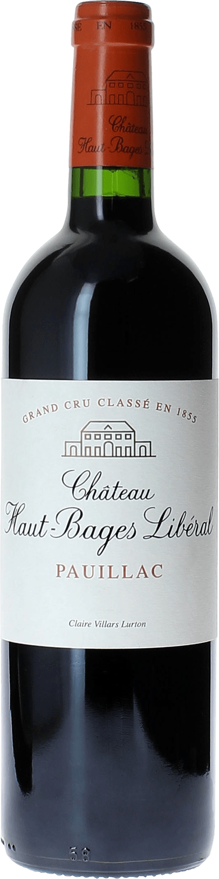 Haut bages liberal 1998  Pauillac, Bordeaux rouge