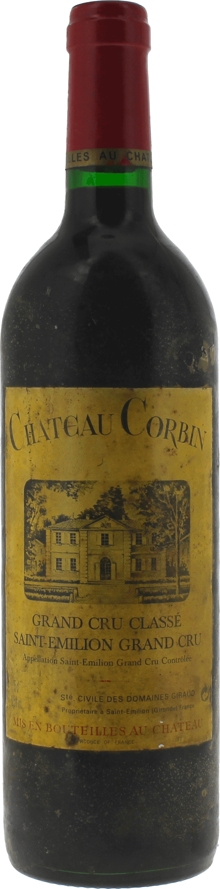 Corbin 1990  Saint-Emilion, Bordeaux rouge