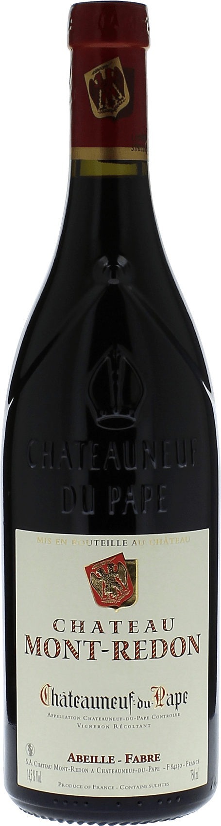 Chteau de mont redon 1981  Chteauneuf-du-Pape, Valle du Rhne Rouge