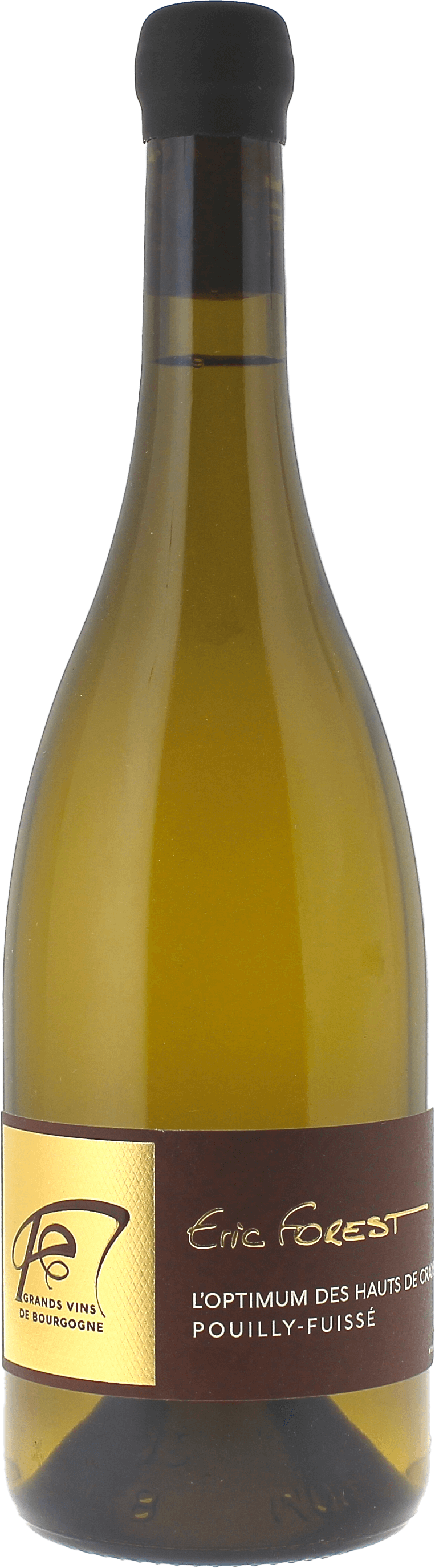 Pouilly fuiss optimum des hauts de crays 2018 Domaine FOREST Eric, Bourgogne blanc