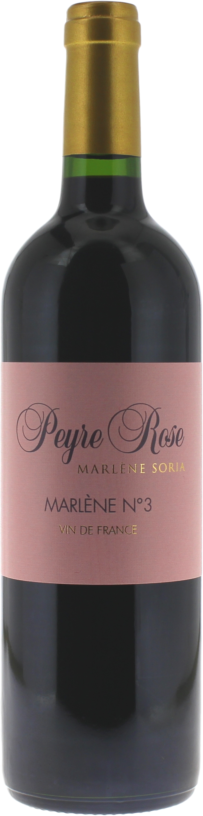 Peyre rose marlene n3 2013  Vin de France, Languedoc