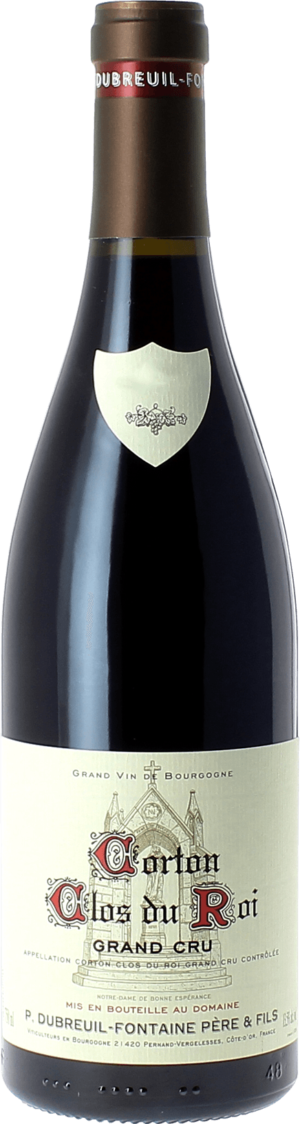 Corton clos du roi grand cru 2020 Domaine DUBREUIL FONTAINE, Bourgogne rouge