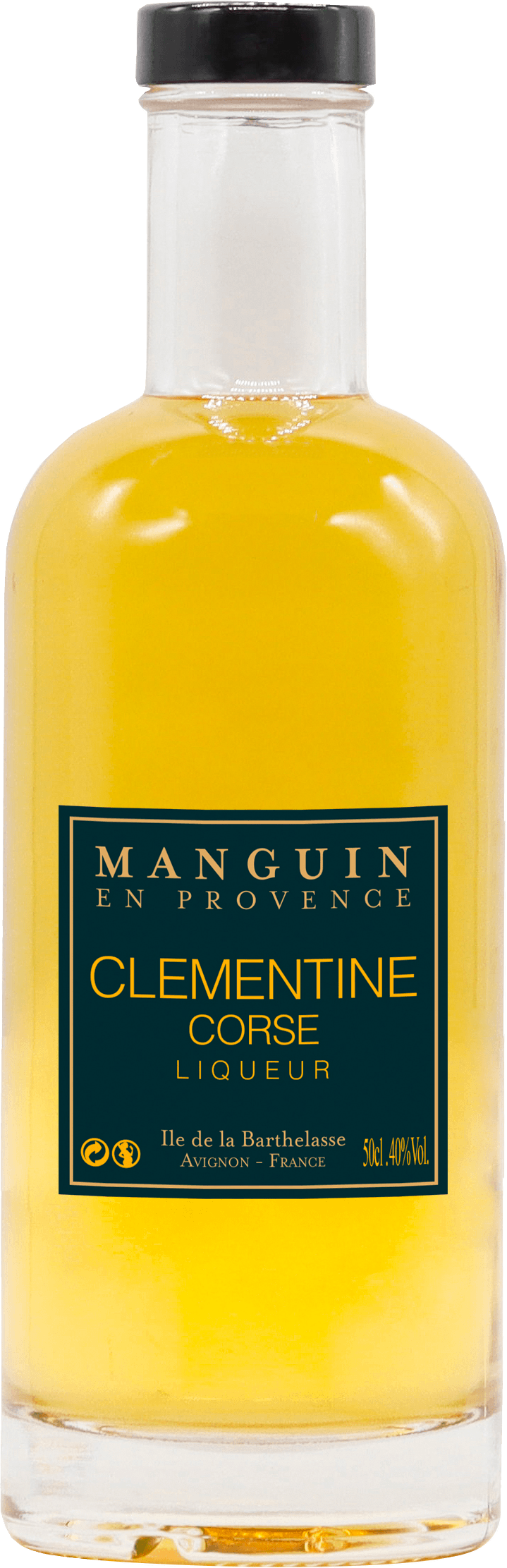 Liqueur clementine  maison manguin (50 cl) 40  liqueur, liqueur