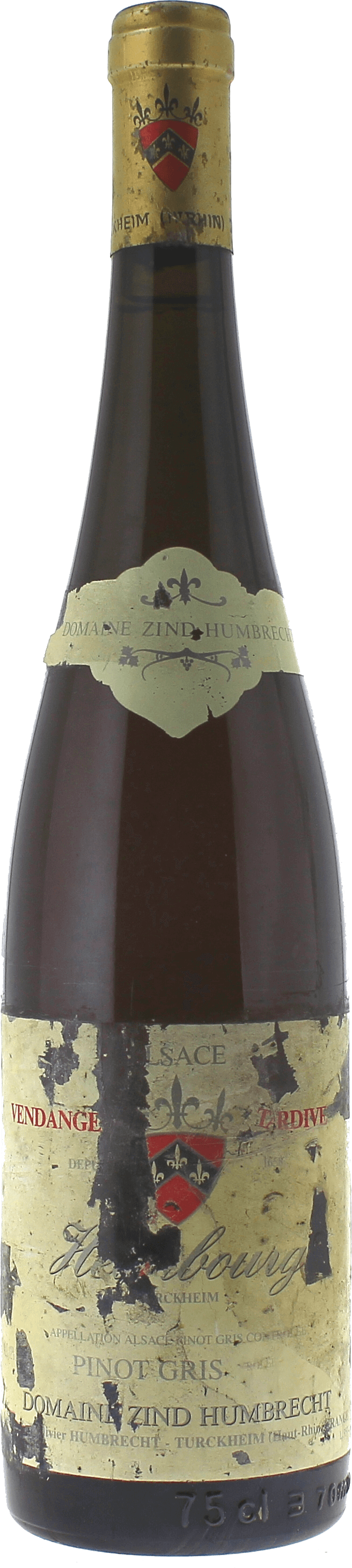 Pinot-gris heimbourg vendange tardive zind-humbrecht 1996  Zind Humbrecht, ALSACE