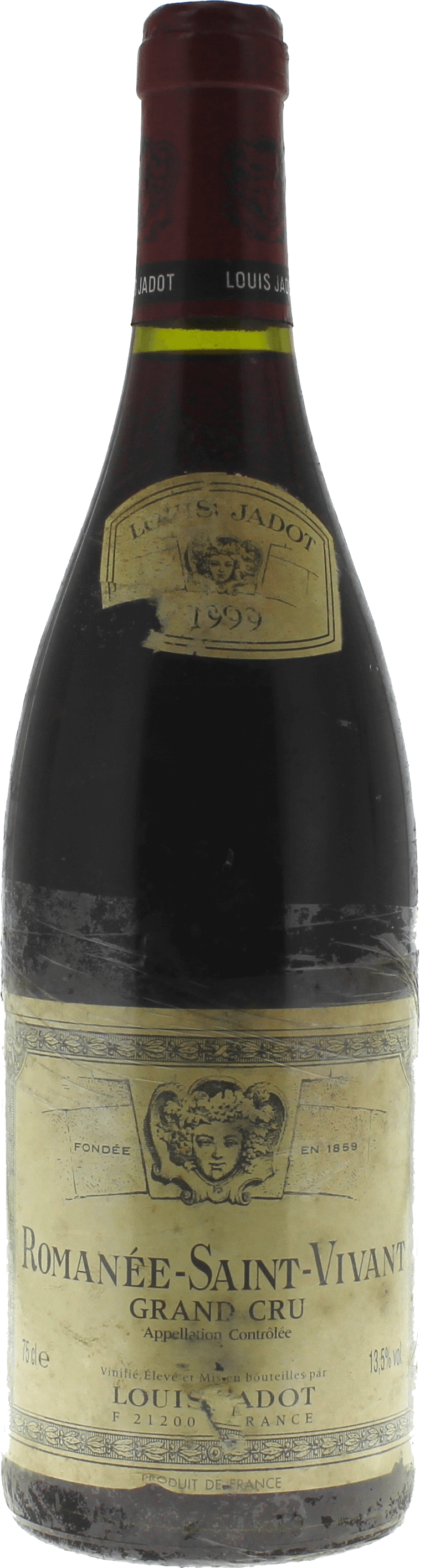 Roman�e saint vivant grand cru 1999  JADOT Louis, Bourgogne rouge