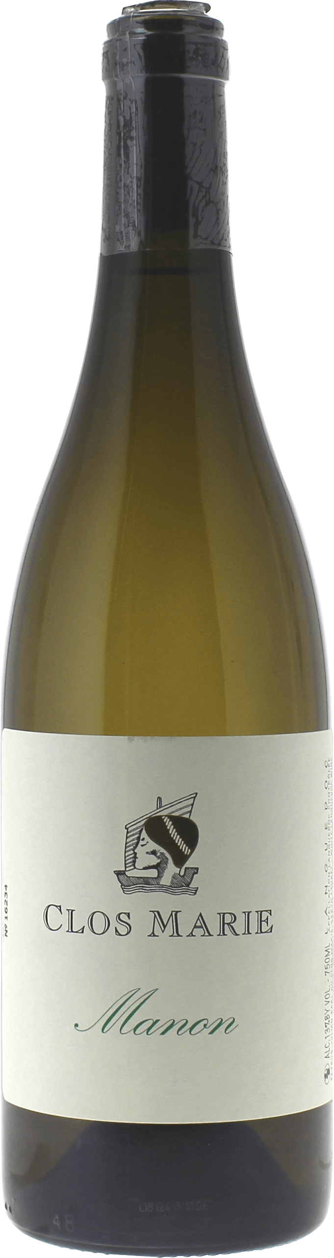 Clos marie blanc cuve manon 2022  AOP Languedoc, Languedoc