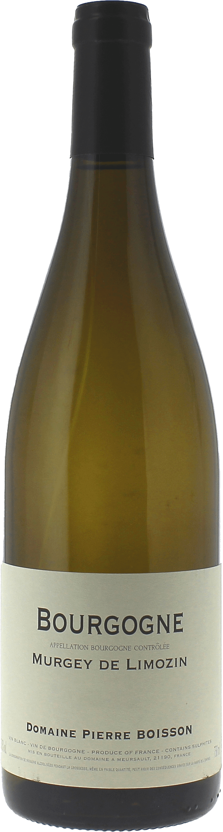 Bourgogne blanc murgey de limozin 2020  BOISSON Pierre, Bourgogne blanc