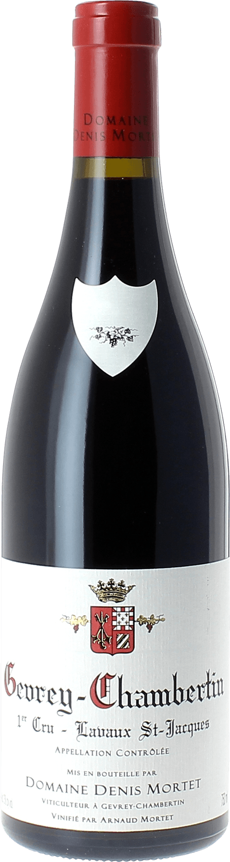 Gevrey chambertin 1er cru lavaux saint jacques 2015  MORTET Denis, Bourgogne rouge