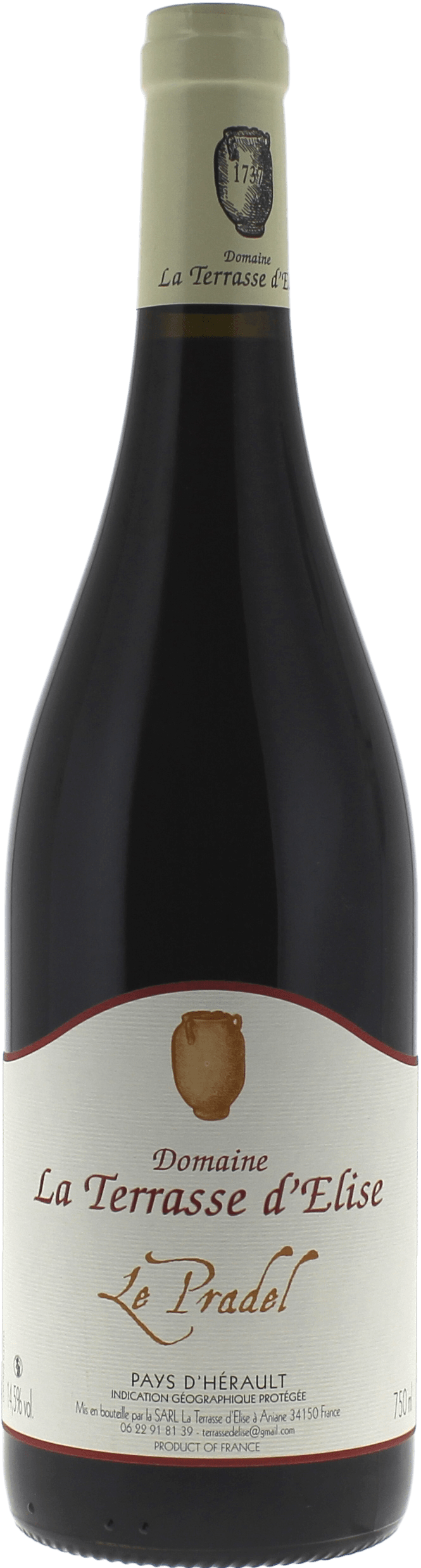 Le Pradel 2021 - La Terrasse d'Elise - Languedoc