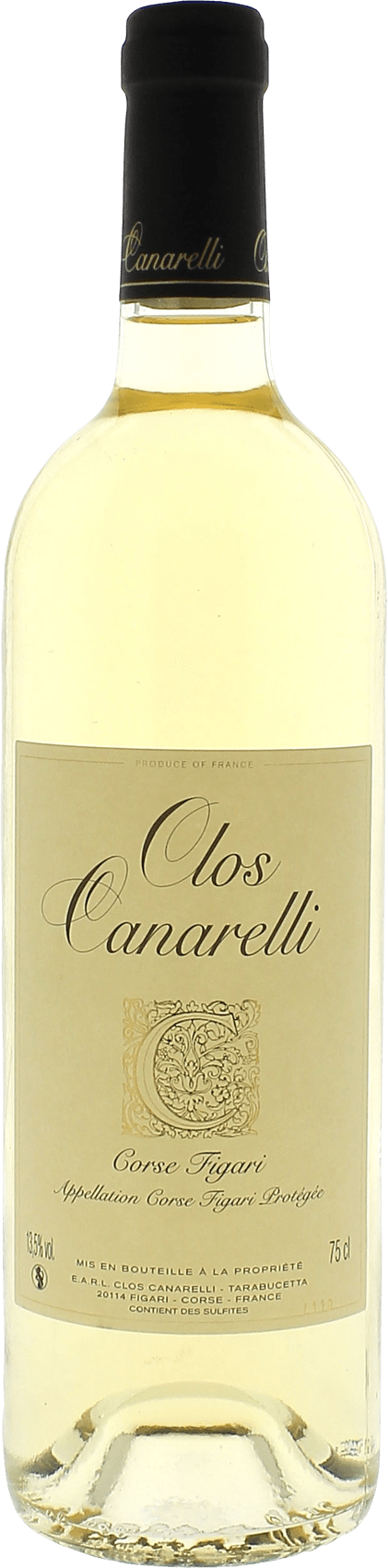Clos canarelli blanc 2022  AOP Figari, Corse