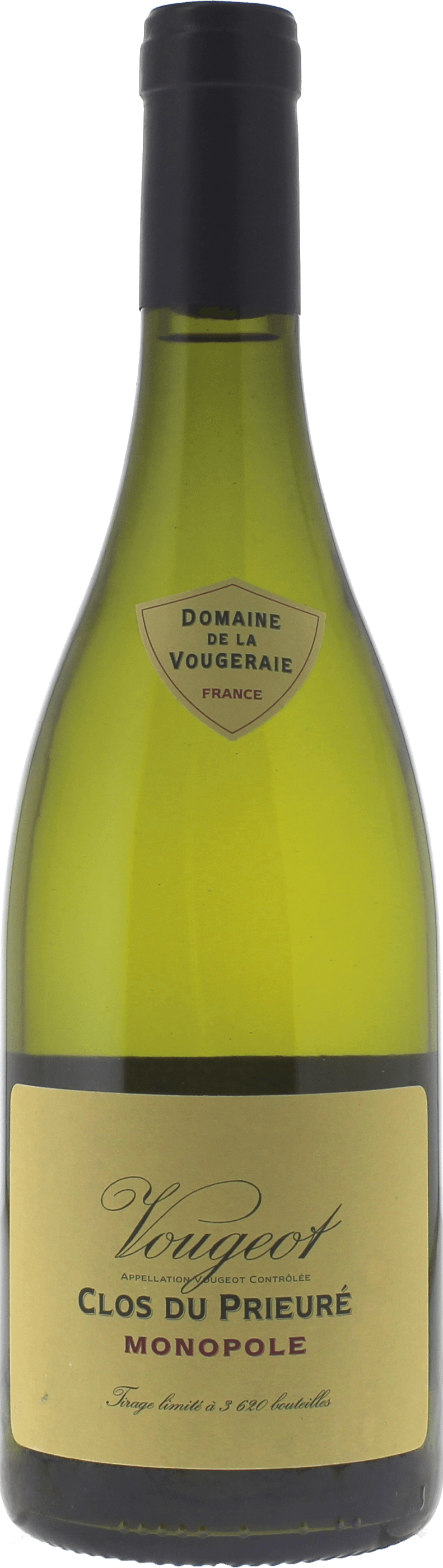 Vougeot blanc clos du prieur 2021 Domaine VOUGERAIE, Bourgogne blanc