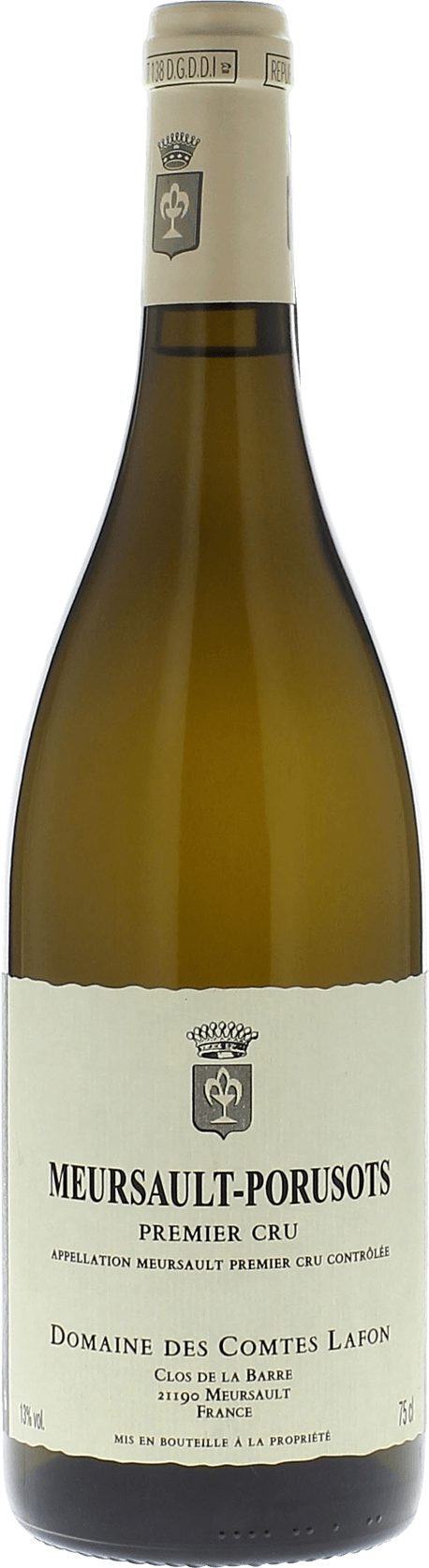 Meursault 1er cru porusots 2020 Domaine Comtes LAFON, Bourgogne blanc