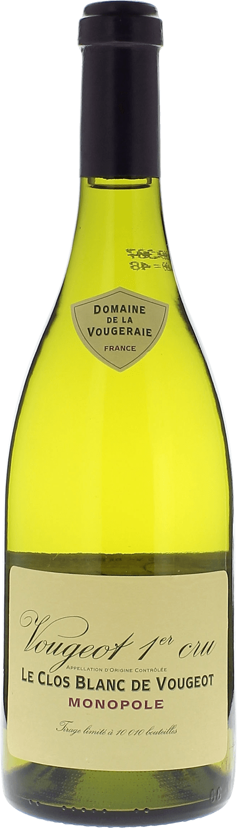 Vougeot 1er cru le clos blanc 2022 Domaine VOUGERAIE, Bourgogne blanc