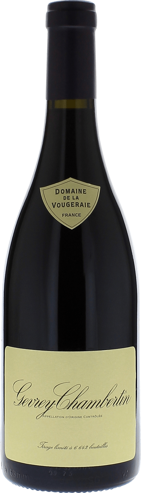 Gevrey chambertin 2022 Domaine VOUGERAIE, Bourgogne rouge