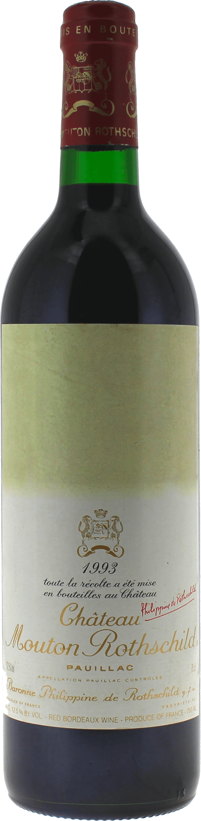 Mouton rothschild �tiquette 
