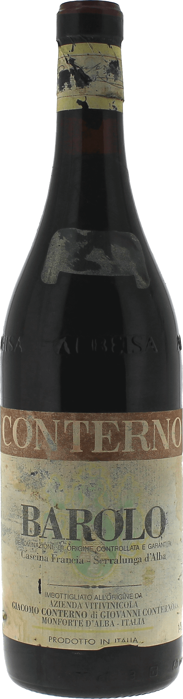 Barolo casciana francia conterno giacomo 2004 Barolo Docg Italie, Vin italien