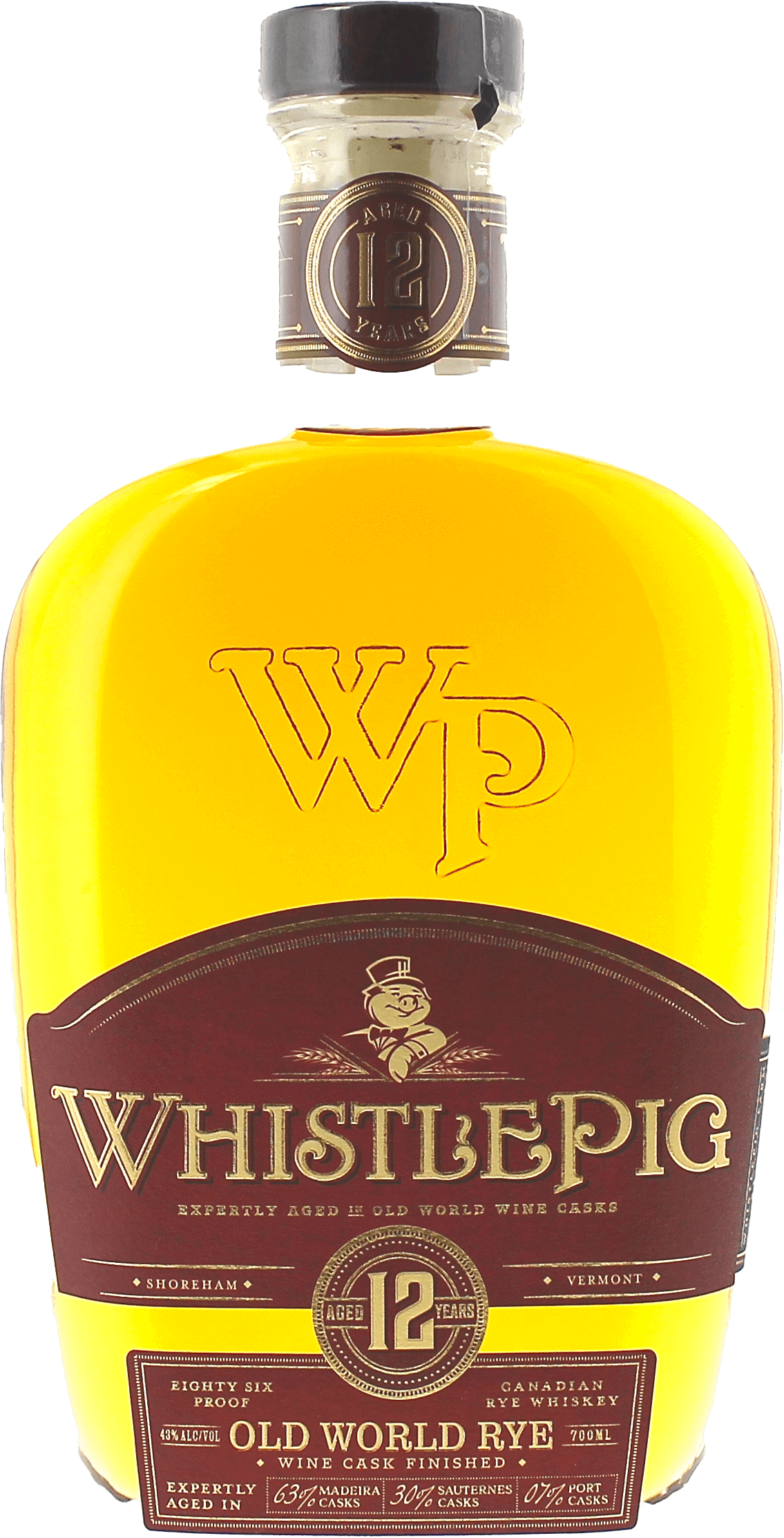 Whisky amricain whistle pig 12 ans 43  Whisky