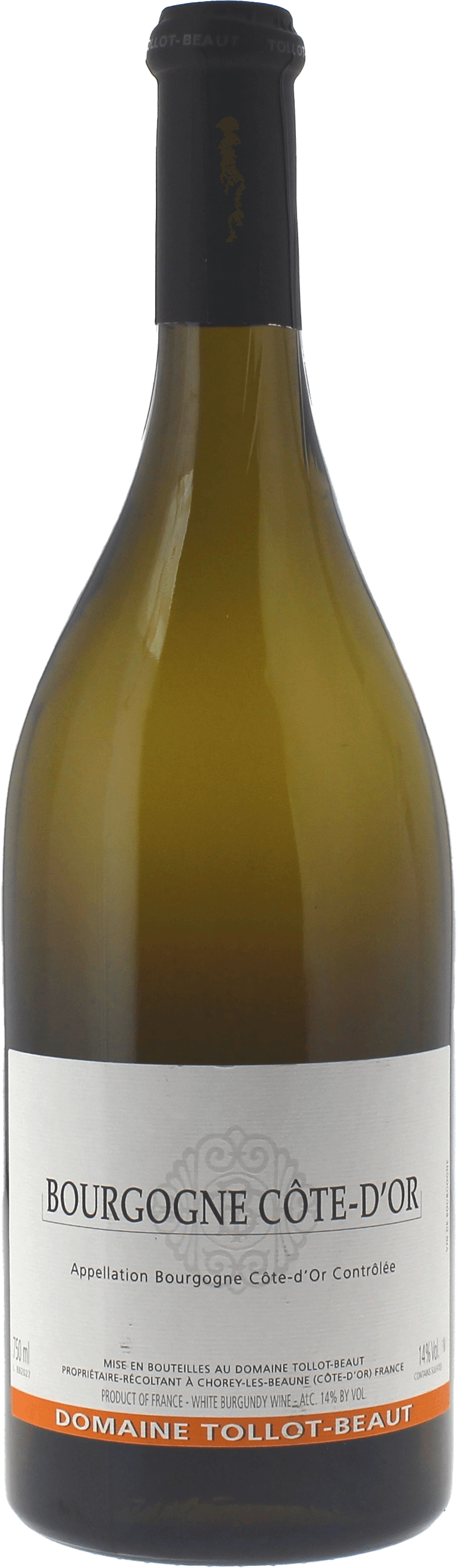 Bourgogne cote d'or blanc 2022 Domaine TOLLOT BEAUT, Bourgogne blanc