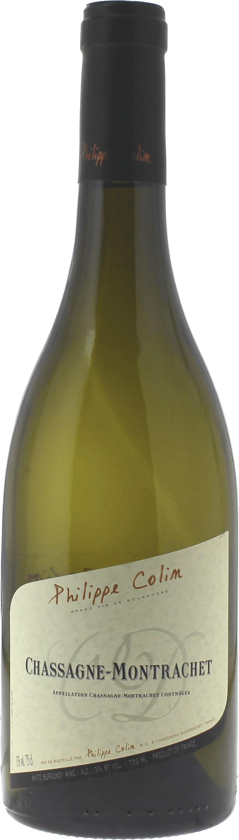 Chassagne montrachet 2022 Domaine COLIN Philippe, Bourgogne blanc