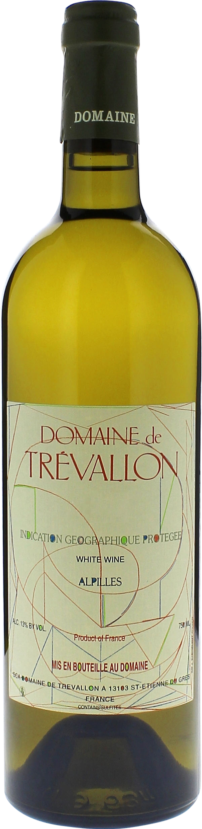 Domaine de trevallon blanc 2022  IGP Alpilles, Provence