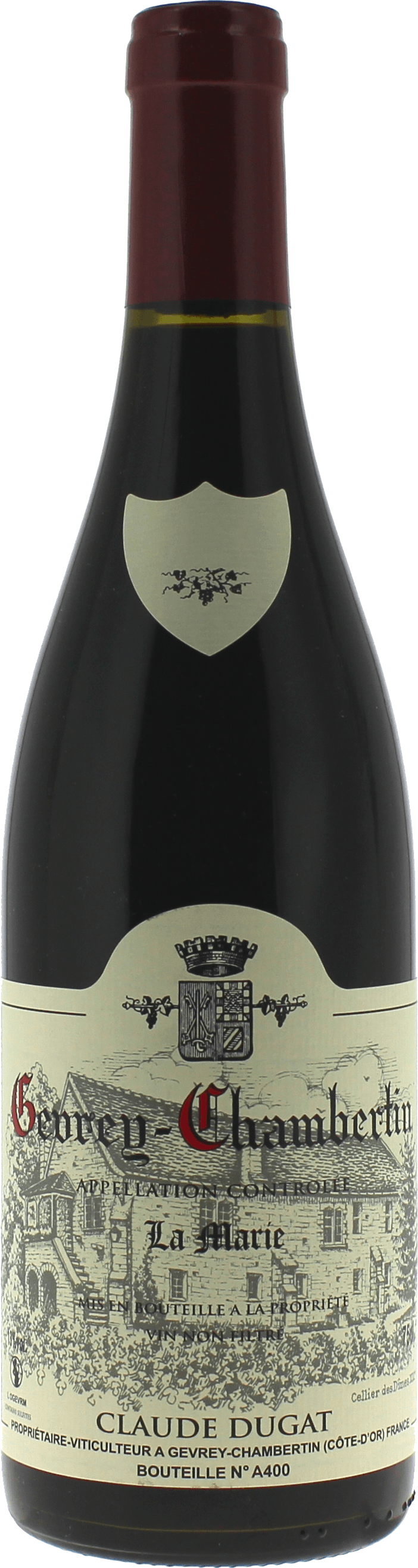 Gevrey chambertin la marie 2022 Domaine DUGAT Claude, Bourgogne rouge