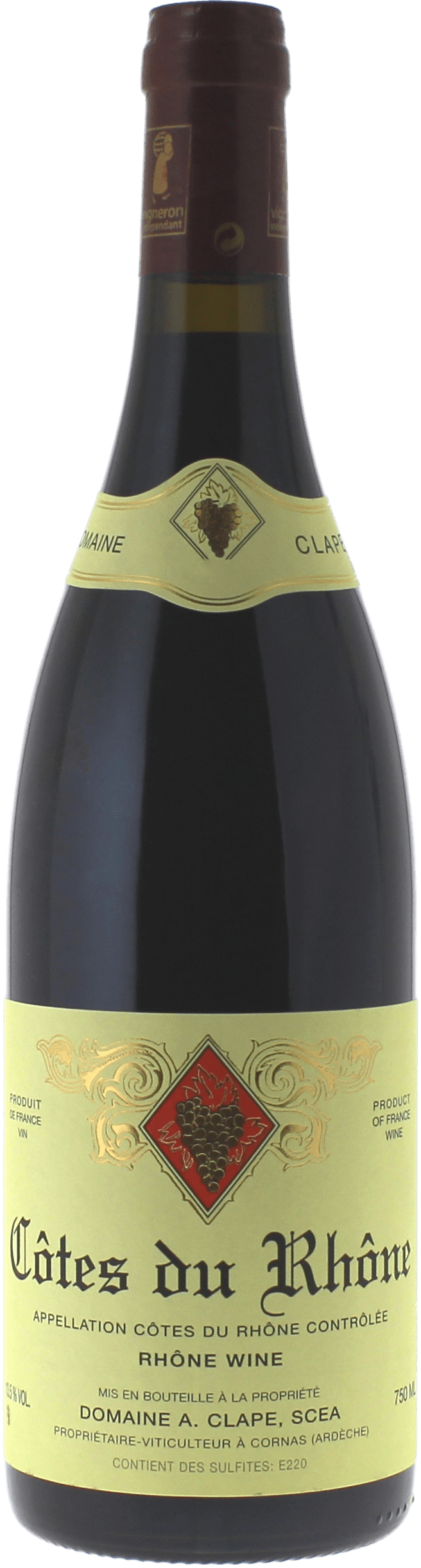 C�tes du rhone clape 2022  C�tes du Rhone, Vall�e du Rh�ne Rouge