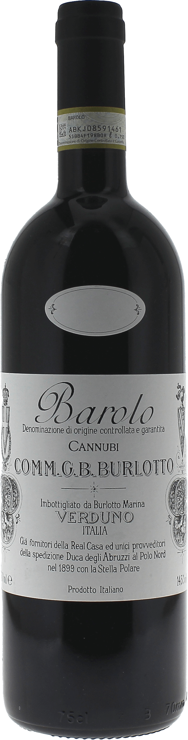 Cannubi burlotto 2014  Italie, Vin italien