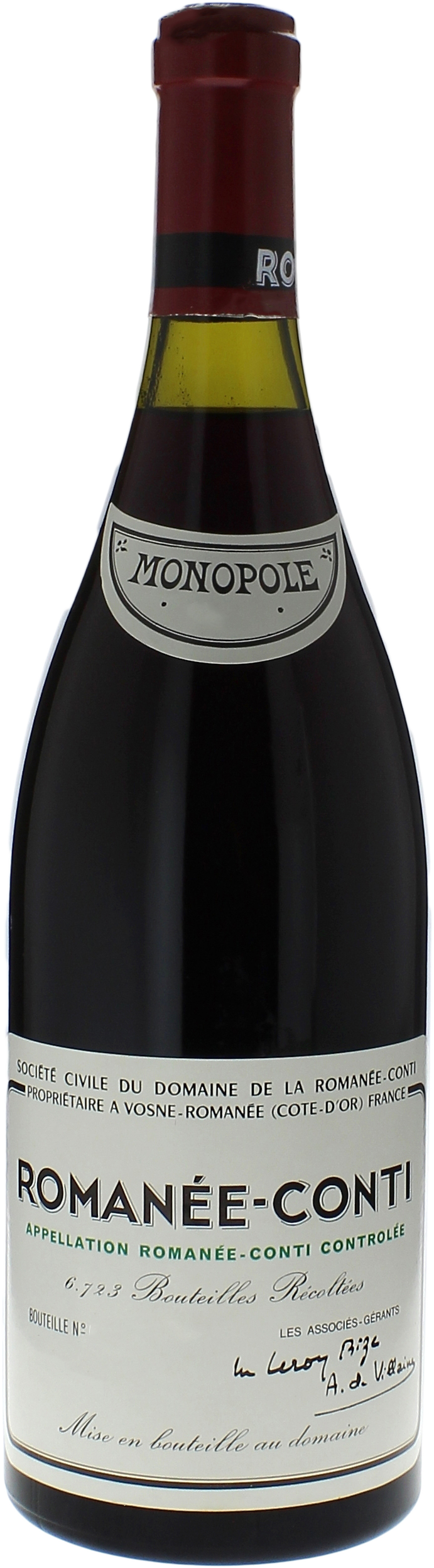 Roman�e conti grand cru 2020 Domaine ROMANEE CONTI, Bourgogne rouge