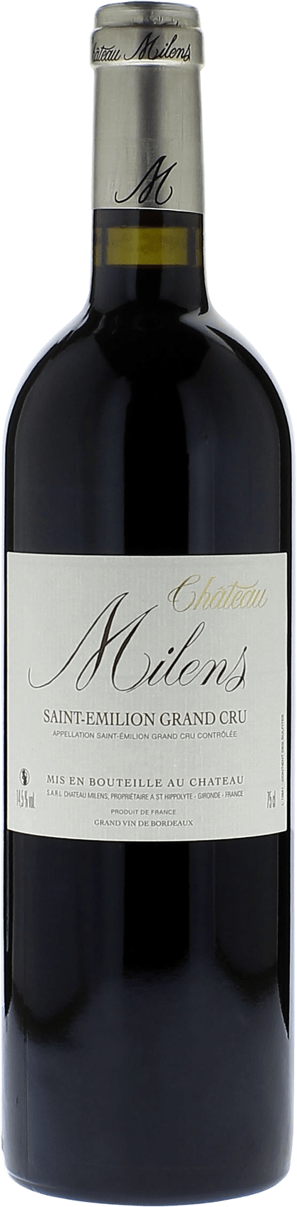 Milens 2021 Grand cru Saint-Emilion, Bordeaux rouge