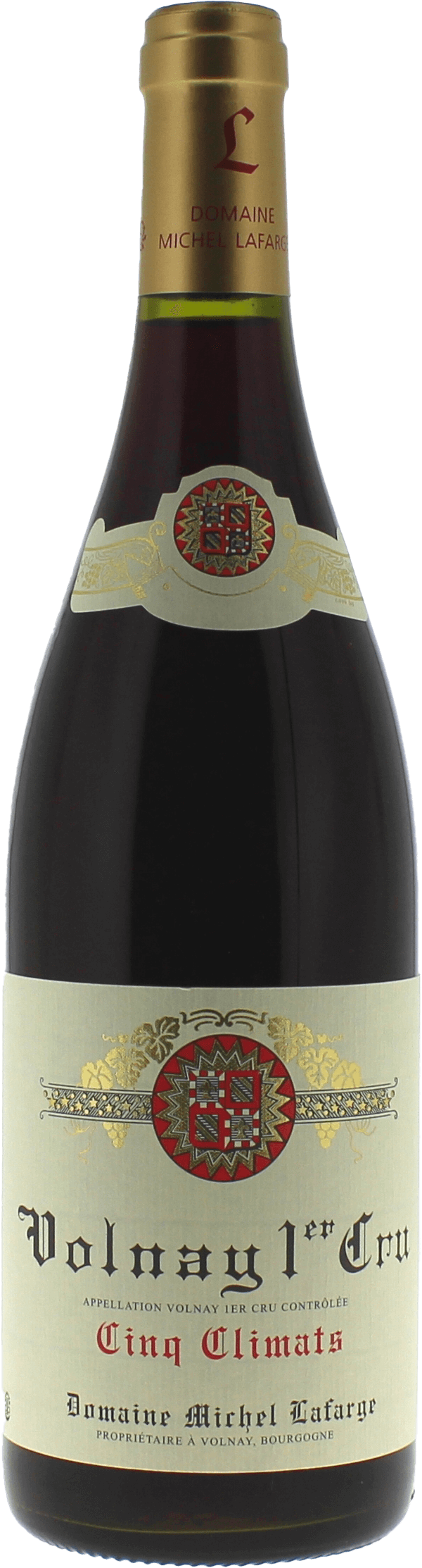 Volnay 1er cru les 5 climats 2021  LAFARGE, Bourgogne rouge