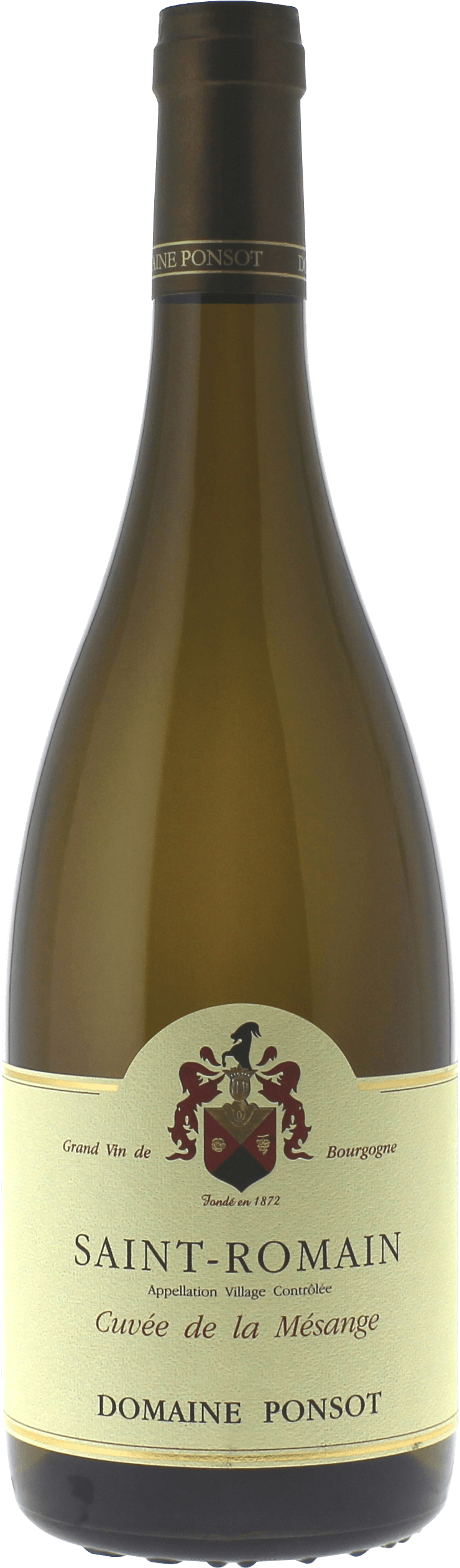 Saint romain cuve la msange 2022 Domaine PONSOT, Bourgogne blanc