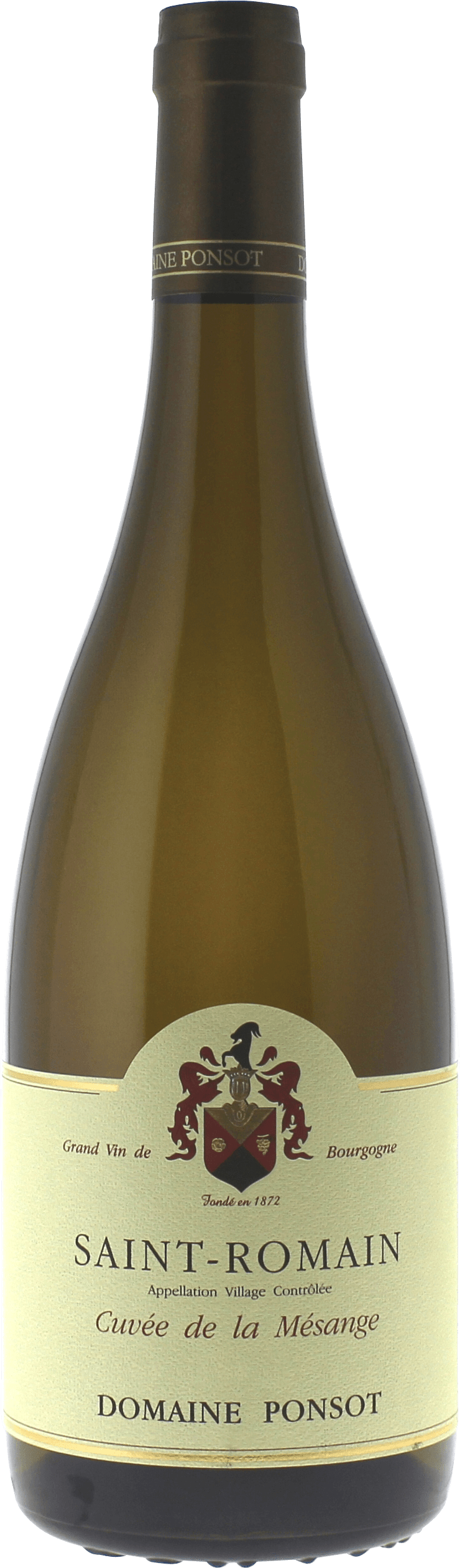 Saint romain cuve la msange 2021 Domaine PONSOT, Bourgogne blanc