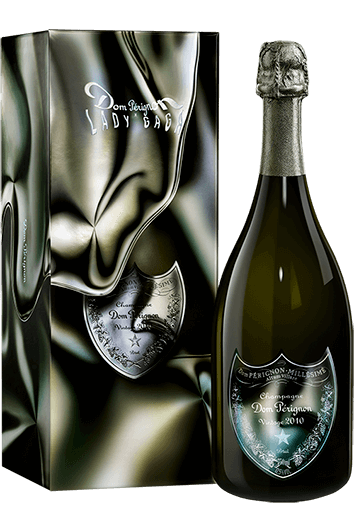 Dom prignon lady gaga avec coffret 2010  Moet et chandon, Champagne